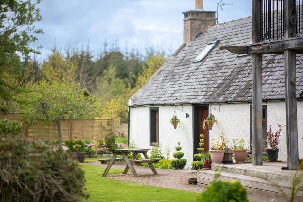 Cosy & Rustic Retreat - Woodland Cottage. Nairn Buitenkant foto
